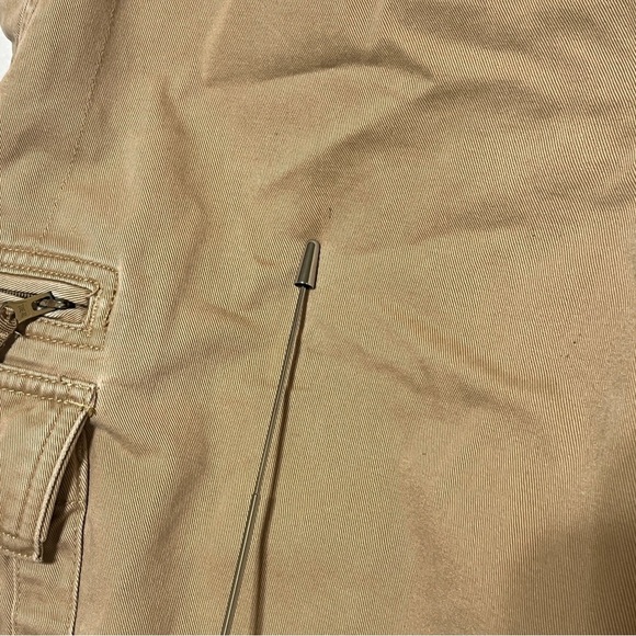 LEE DUNGAREES Mens Cargo Shorts Tan/Khaki Size 33 - Picture 15 of 16